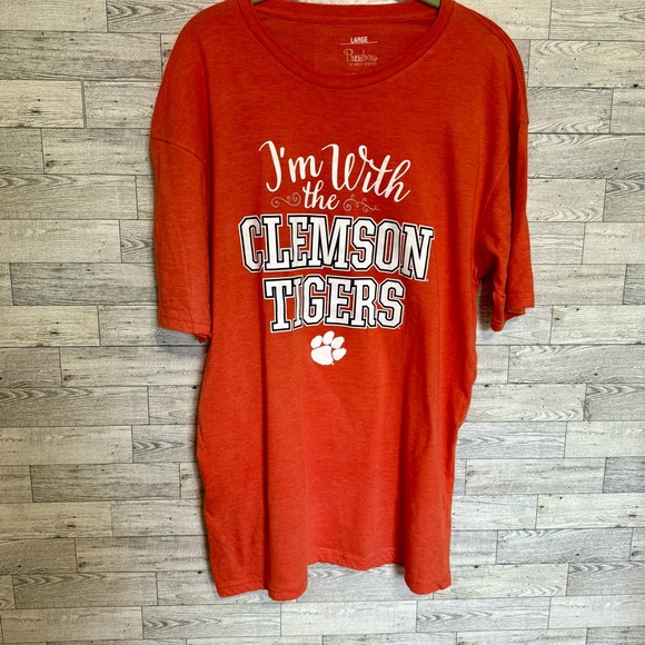 Clemson Tigers Women’s T-Shirt Size-Large -Tagless, Pressbox‎ by Royce Apparel - Picture 9 of 9